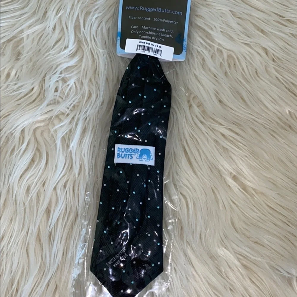 Black Dot Tie